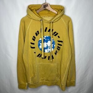 OG Cactus Plant Flea Market CPFM Fleeting Floating Hoodie in Mustard M
